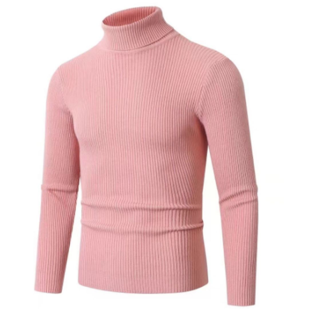 Roll Neck Jumper - Slim fit gebreide coltrui voor heren-Boetiek Moda