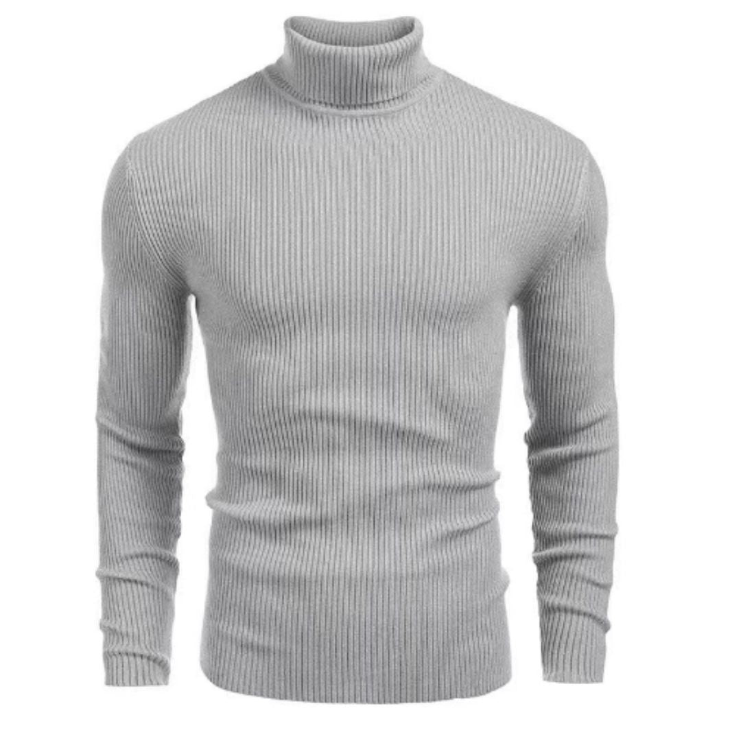 Roll Neck Jumper - Slim fit gebreide coltrui voor heren-Boetiek Moda