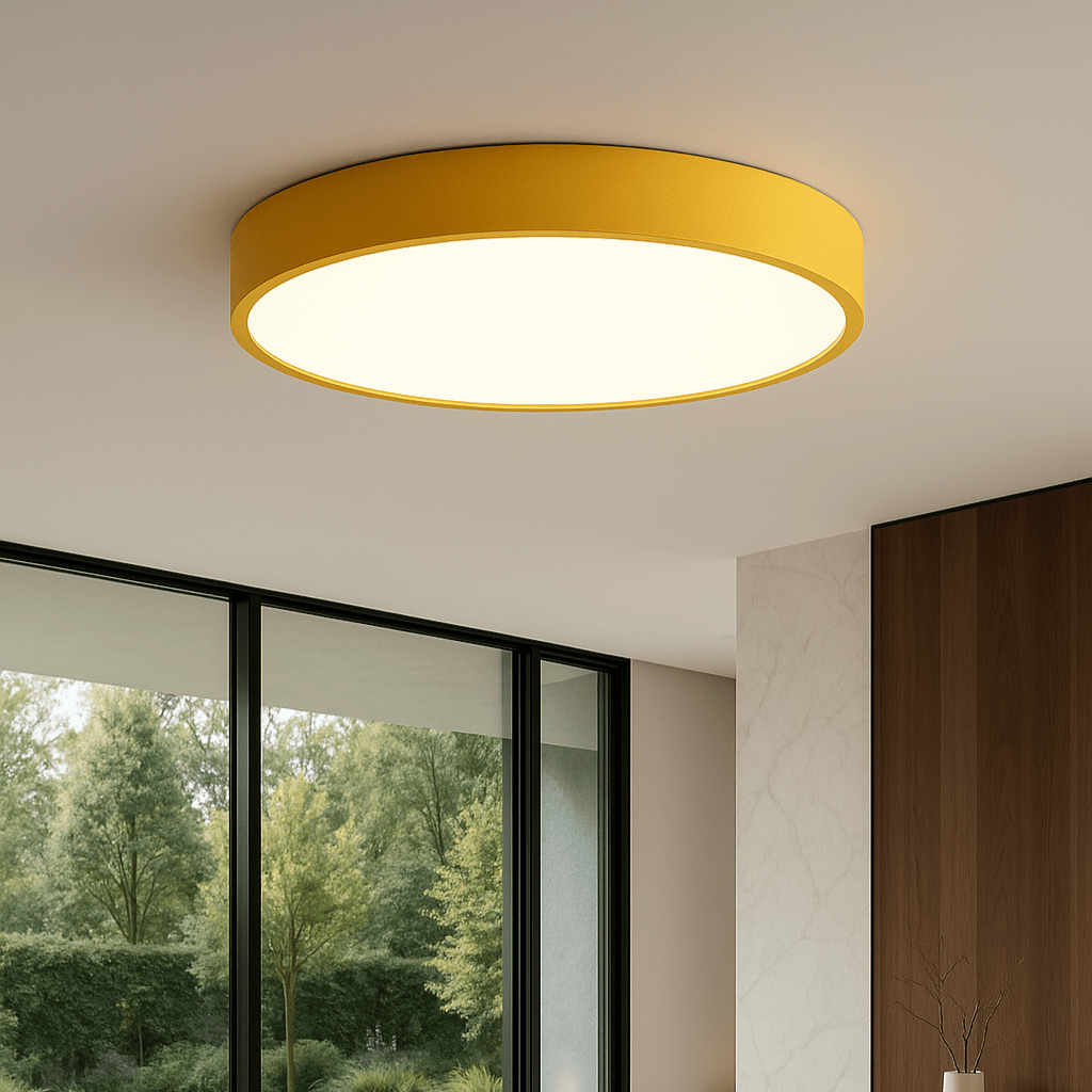 Ronde Plafondlamp - Slaapkamer - Woonkamer - LED Plafondlamp - Plafondlampen-Boetiek Moda