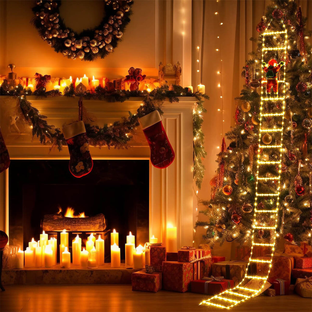SantaClimb - 3M Kerstman klimladder voor feestelijk plezier-Boetiek Moda