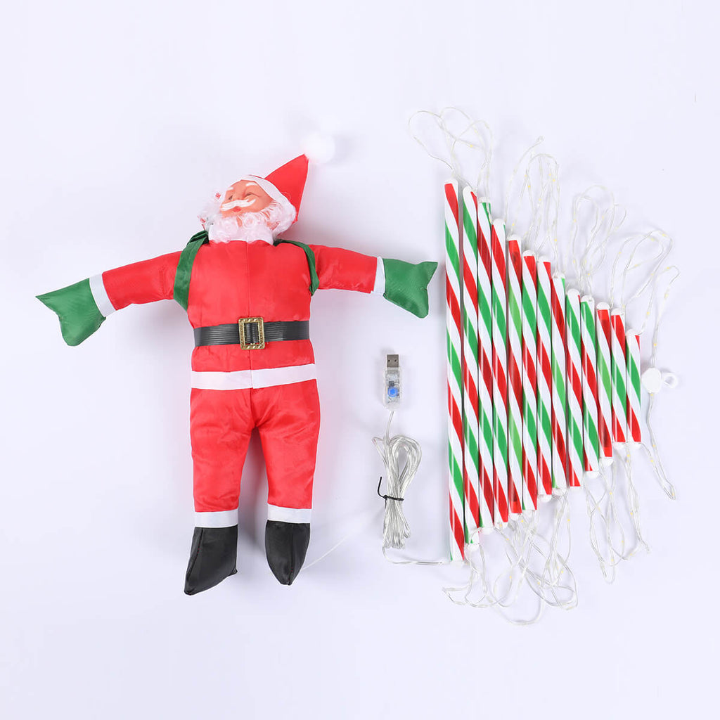 SantaClimb - 3M Kerstman klimladder voor feestelijk plezier-Boetiek Moda