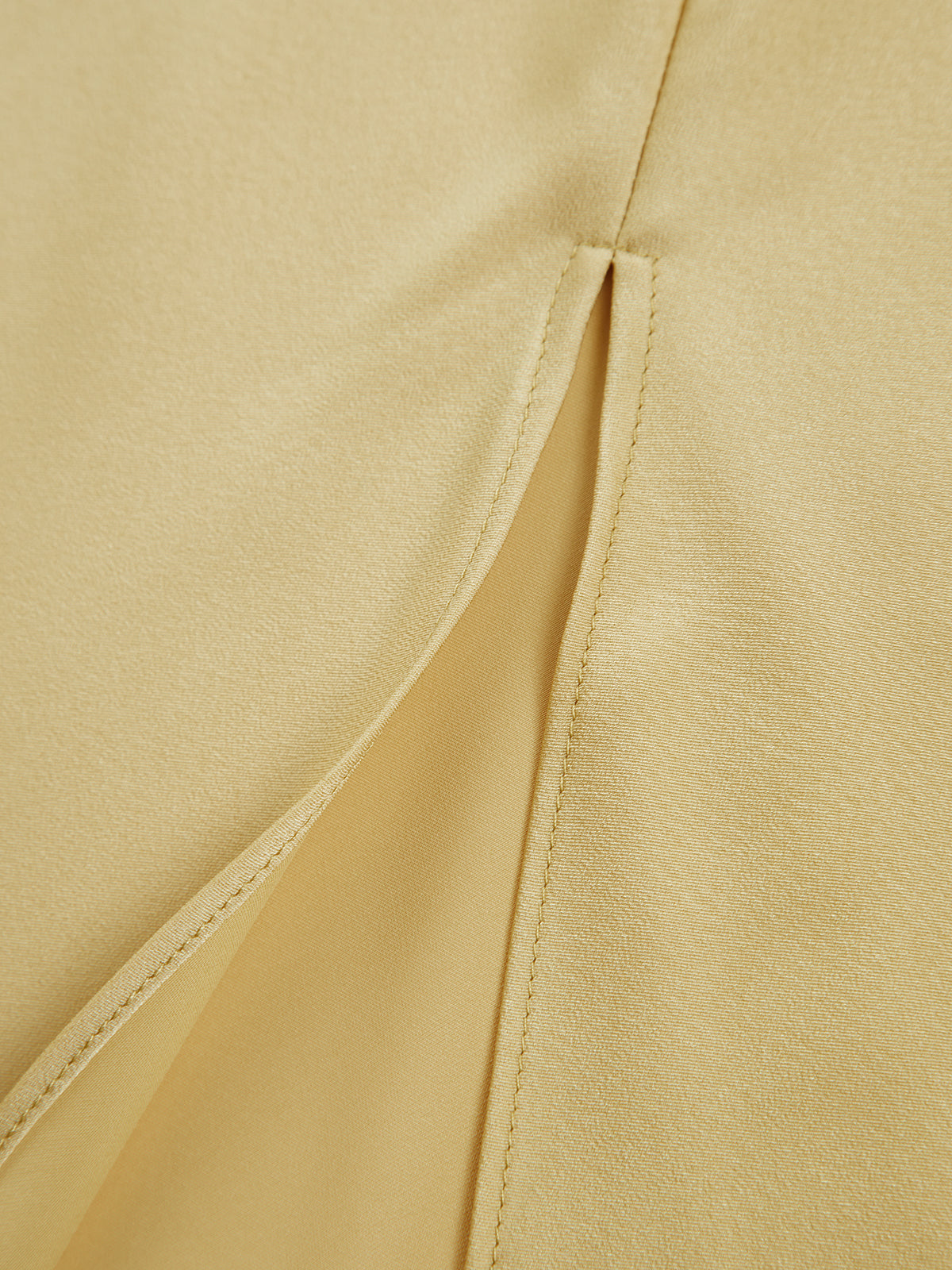 Satijnen jurk | Maxi | Split | Rugloze jurk | Zomerjurk-Boetiek Moda
