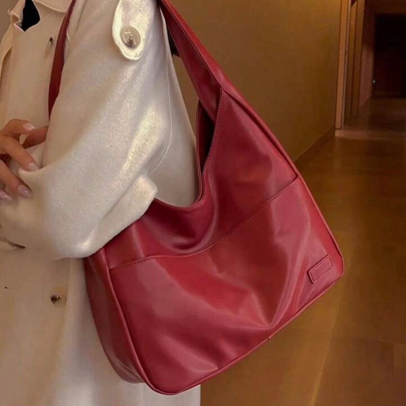 Schoudertas | Grote Capaciteit | Eén Riem | Handtas | Shopper Tas-Boetiek Moda