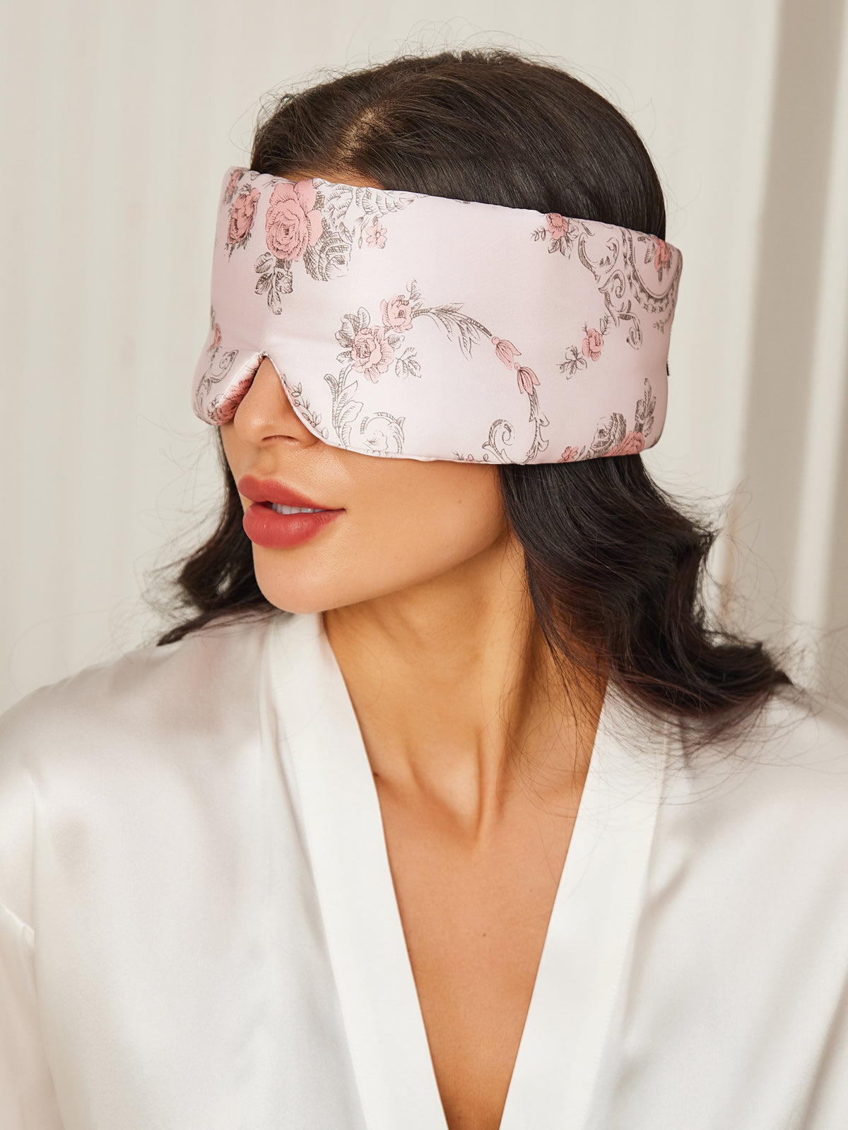 Slaapblinddoek - Verstelbaar zijden oogmasker voor vrouwen om te slapen-Boetiek Moda