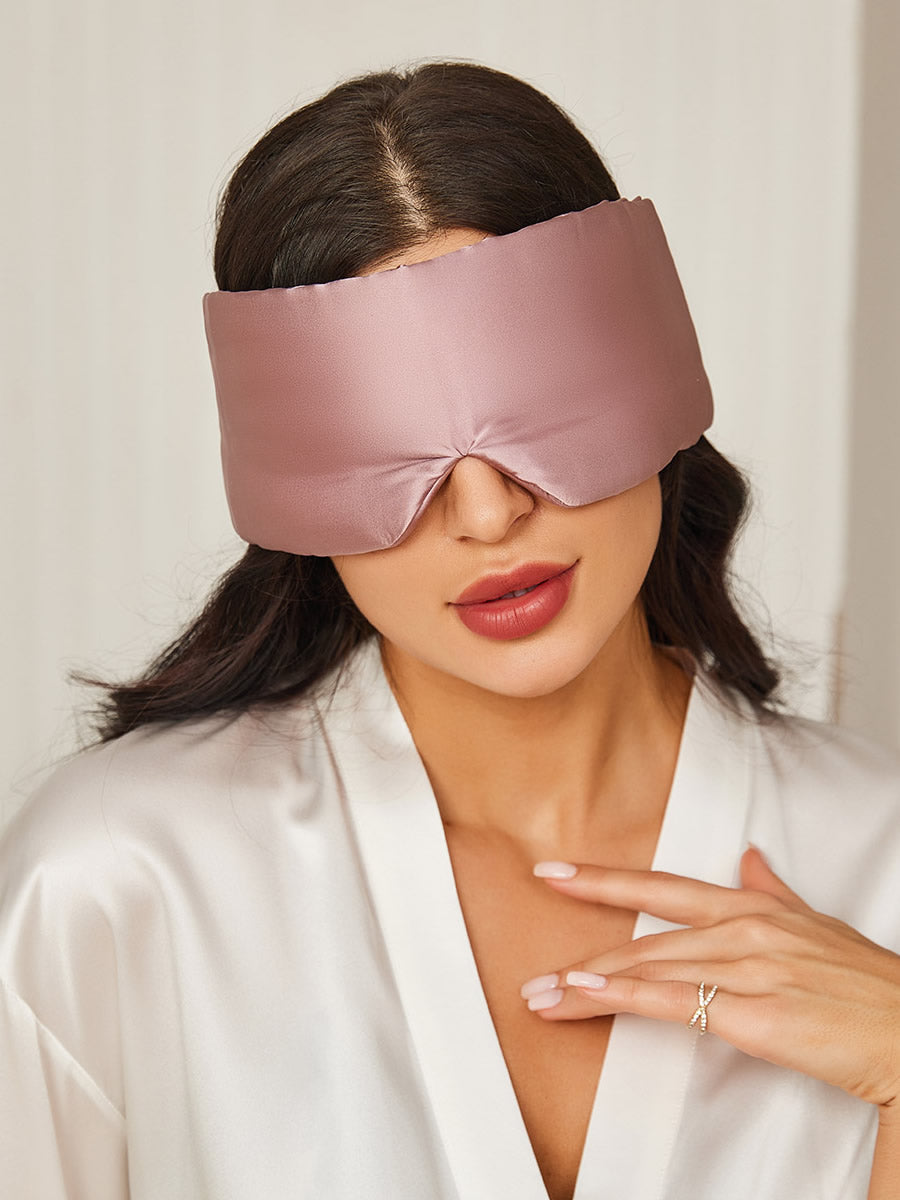 Slaapblinddoek - Verstelbaar zijden oogmasker voor vrouwen om te slapen-Boetiek Moda