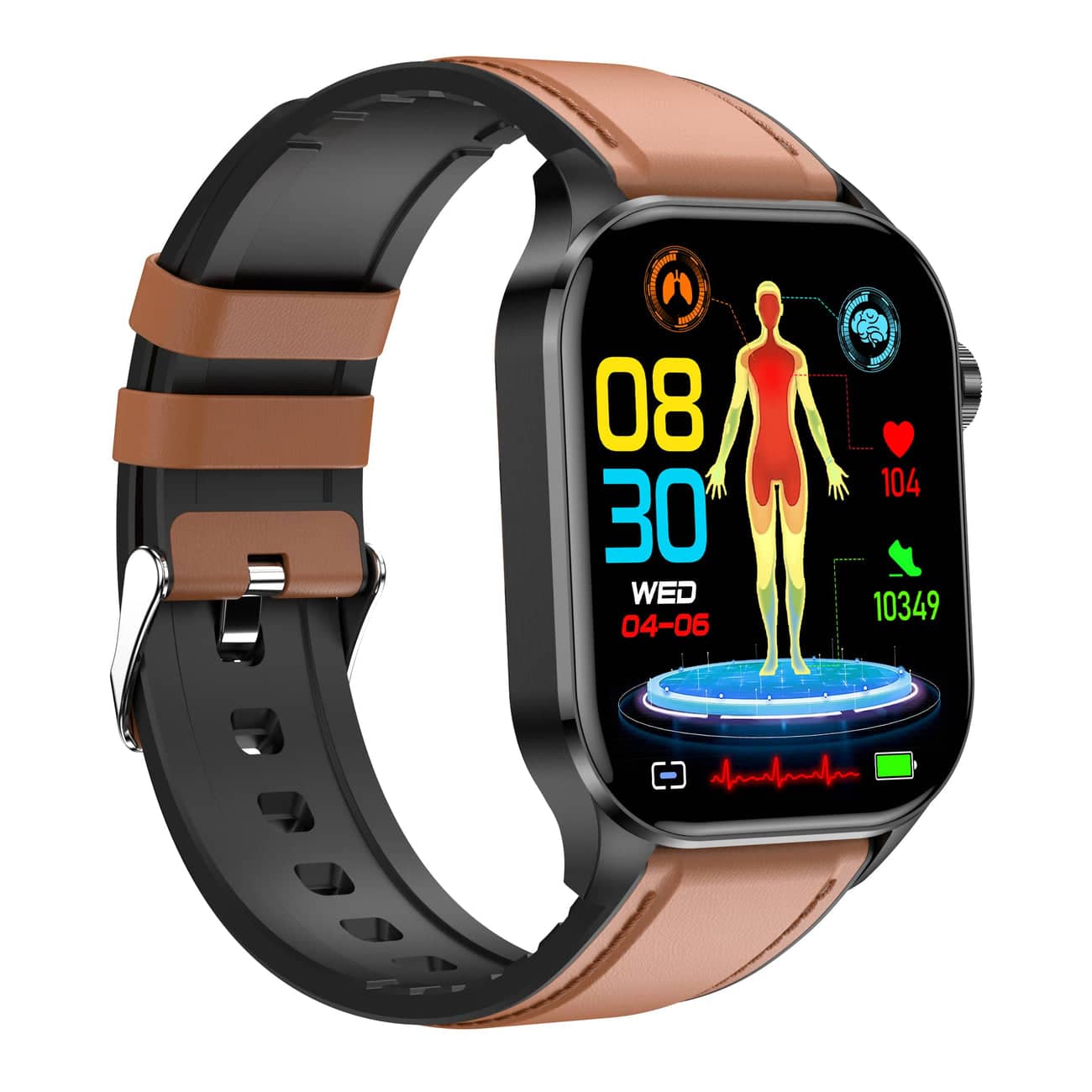 Smartwatch - Hartslagmeter - Stappenteller - Fitnesshorloge - Fitnesstracker-Boetiek Moda