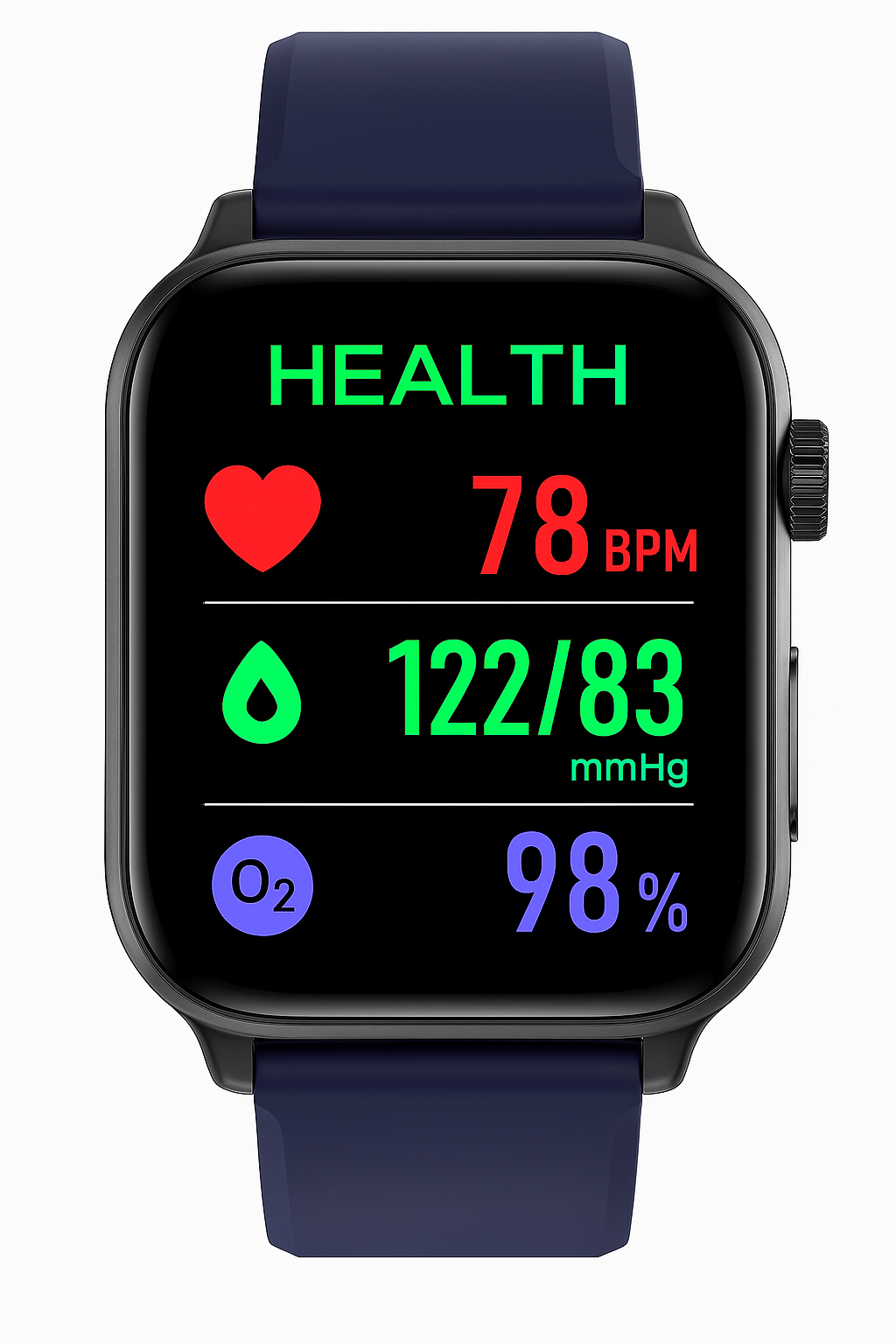 Smartwatch - Hartslagmeter - Stappenteller - Fitnesshorloge - Fitnesstracker-Boetiek Moda