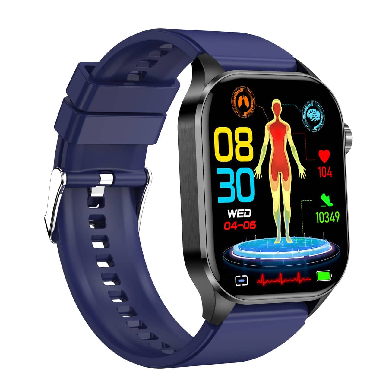 Smartwatch - Hartslagmeter - Stappenteller - Fitnesshorloge - Fitnesstracker-Boetiek Moda