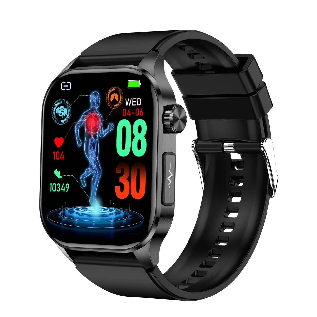 Smartwatch - Hartslagmeter - Stappenteller - Fitnesshorloge - Fitnesstracker-Boetiek Moda
