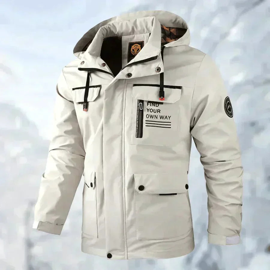 Snow Jacket – Waterdichte winter ski-jas met capuchon voor mannen-Boetiek Moda