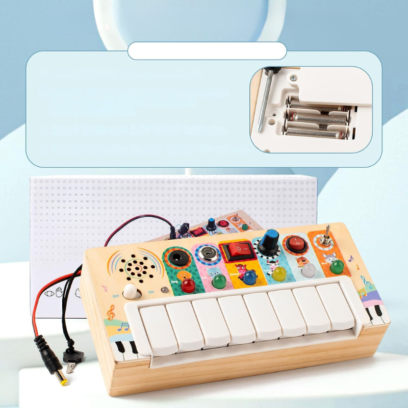Speelgoedkeyboard - Mini-speelgoedpianokeyboard voor peuters-Boetiek Moda