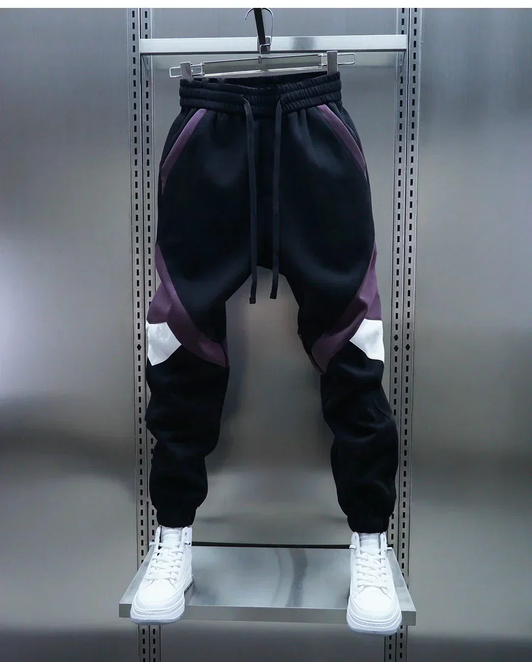 Spoorbroek | Elastische Taille | Sport | Broek met Manchet | Joggers voor Mannen-Boetiek Moda