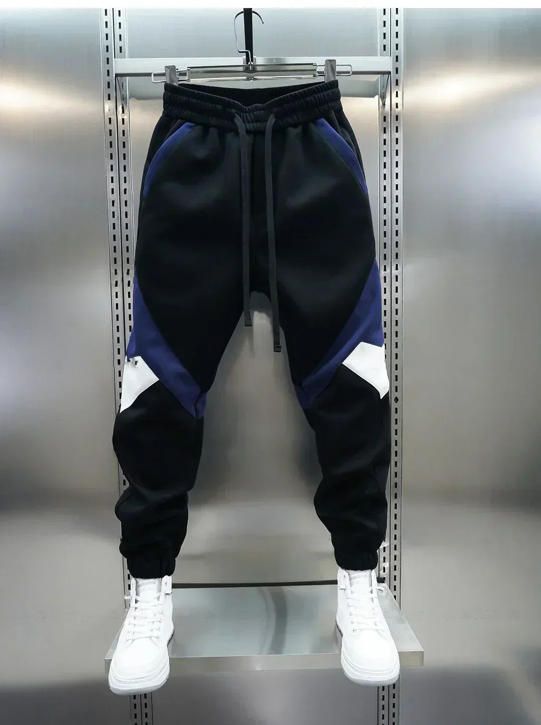Spoorbroek | Elastische Taille | Sport | Broek met Manchet | Joggers voor Mannen-Boetiek Moda