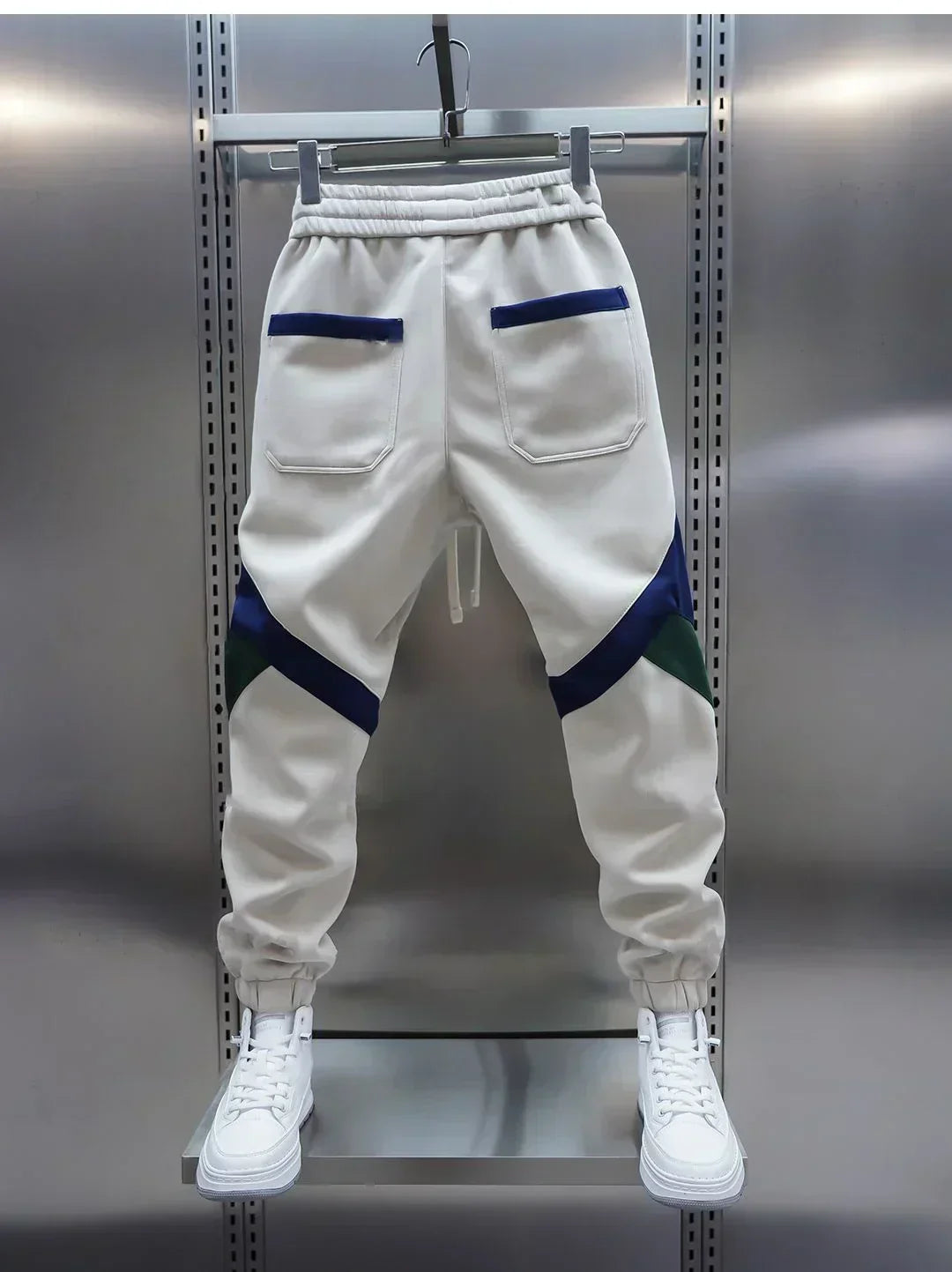 Spoorbroek | Elastische Taille | Sport | Broek met Manchet | Joggers voor Mannen-Boetiek Moda