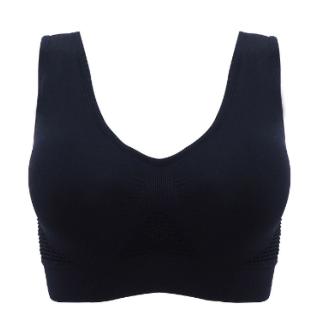 Sportbeha | Comfortabel | Ondersteuning | Luchtbeha | Draadloze Beha-Boetiek Moda
