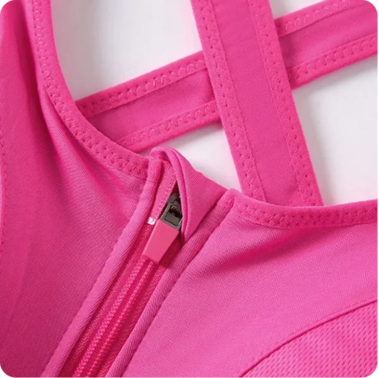 Sportbeha | Front Fastening | Verstelbaar | Front Zip Sportbeha | Sportbeha-Boetiek Moda