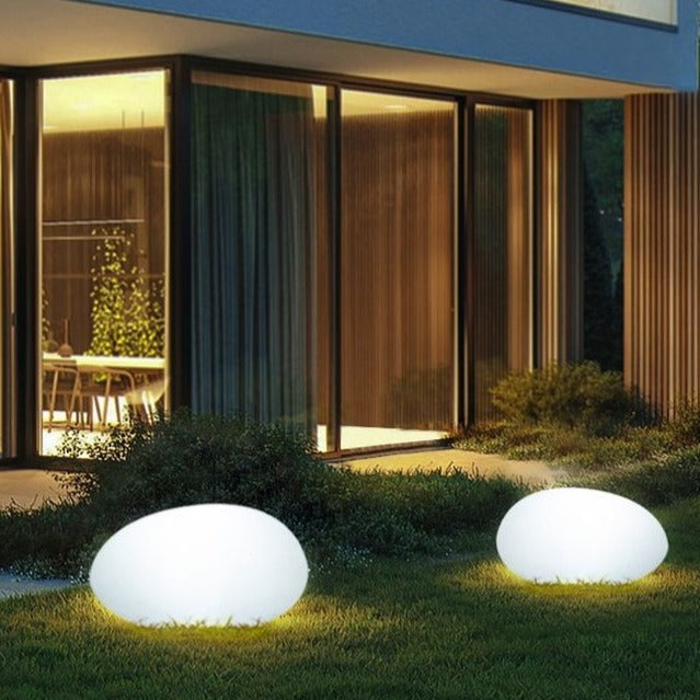 Stenen Lamp - Oplaadbare USB Buiten Patio Tuinverlichting-Boetiek Moda