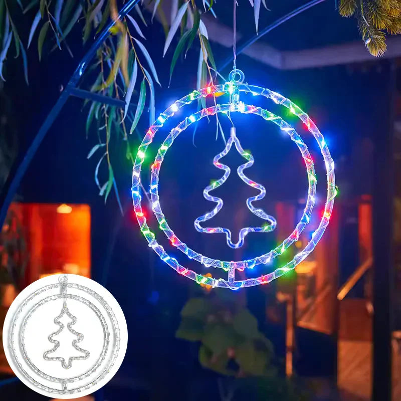 Sterrenraamverlichting | LED | Hangend | Kerststerrenverlichting | Kerstverlichting-Boetiek Moda