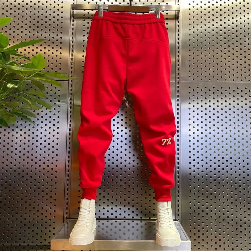 Sweatbroek | Comfortabel | Koord | Broek met manchet | Joggers voor heren-Boetiek Moda