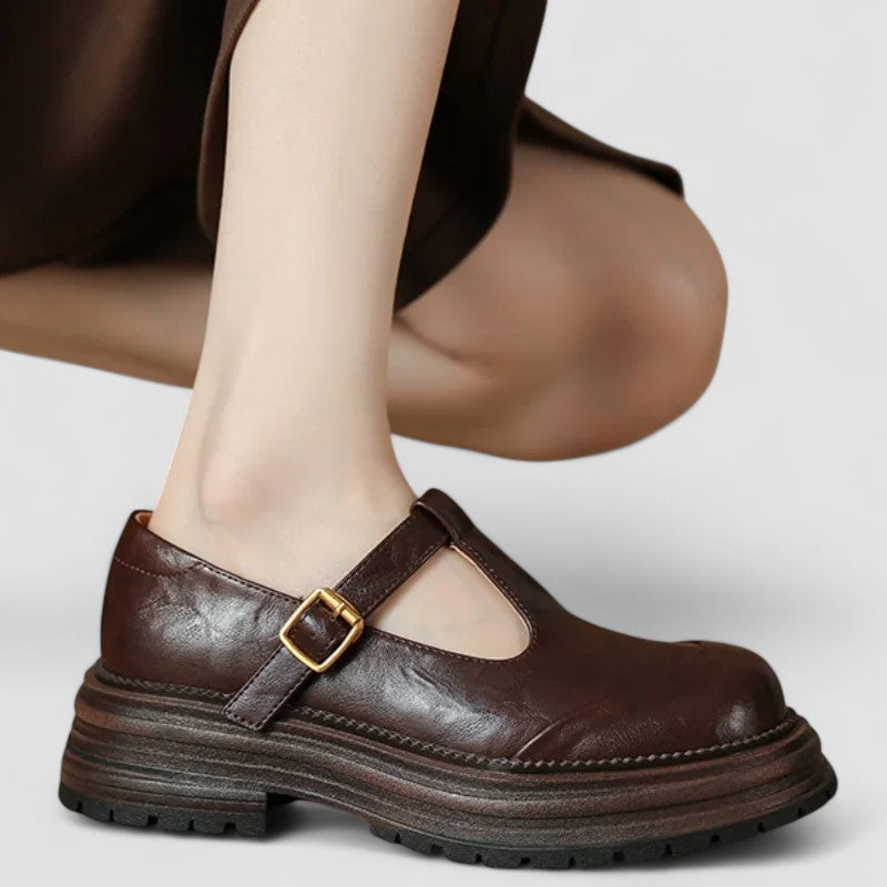 T-Bar schoenen | Comfortabel | Stevig | Mary Jane schoenen | Damesloafers-Boetiek Moda