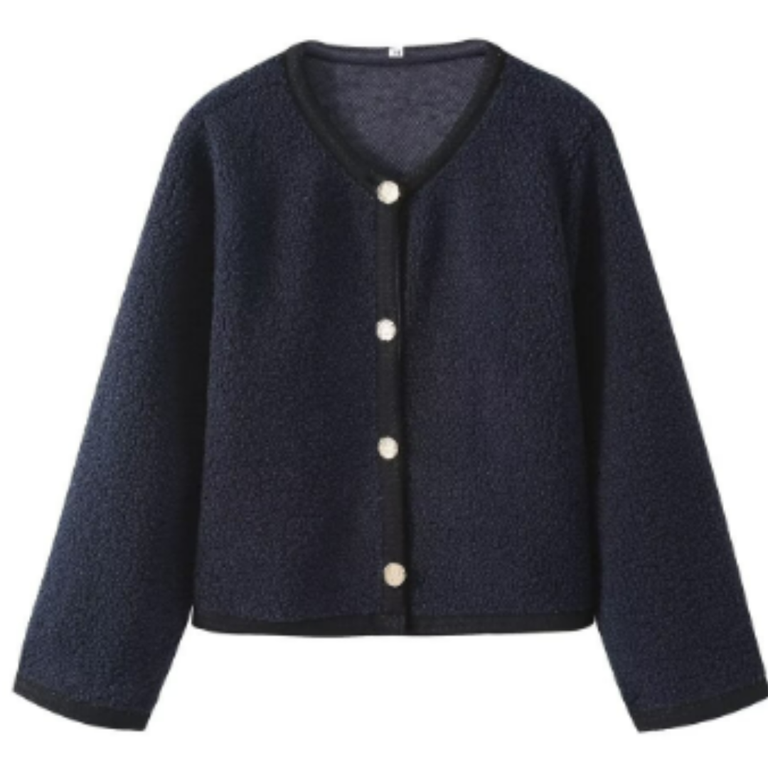 Teddy Vest - Warme vest met knoopsluiting voor dames-Boetiek Moda