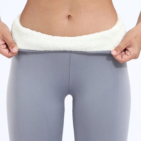 Thermische Leggings | Warm | Hoog getailleerd | Winter Leggings | Fleece Leggings-Boetiek Moda