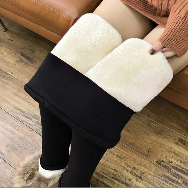 Thermische Leggings | Warm | Hoog getailleerd | Winter Leggings | Fleece Leggings-Boetiek Moda