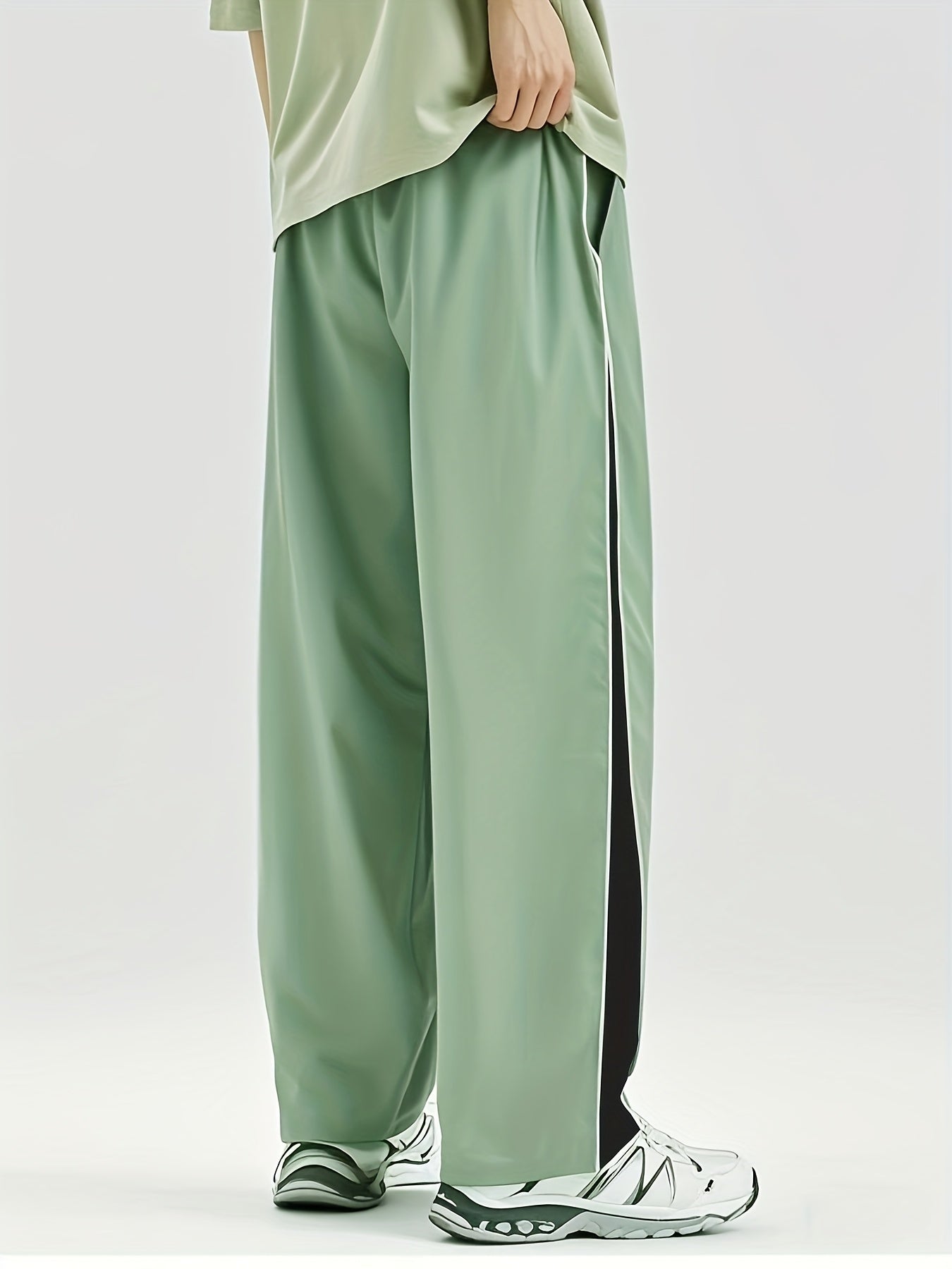 Trainingsbroek - Heren joggingbroek met trekkoord en losse pasvorm-Boetiek Moda