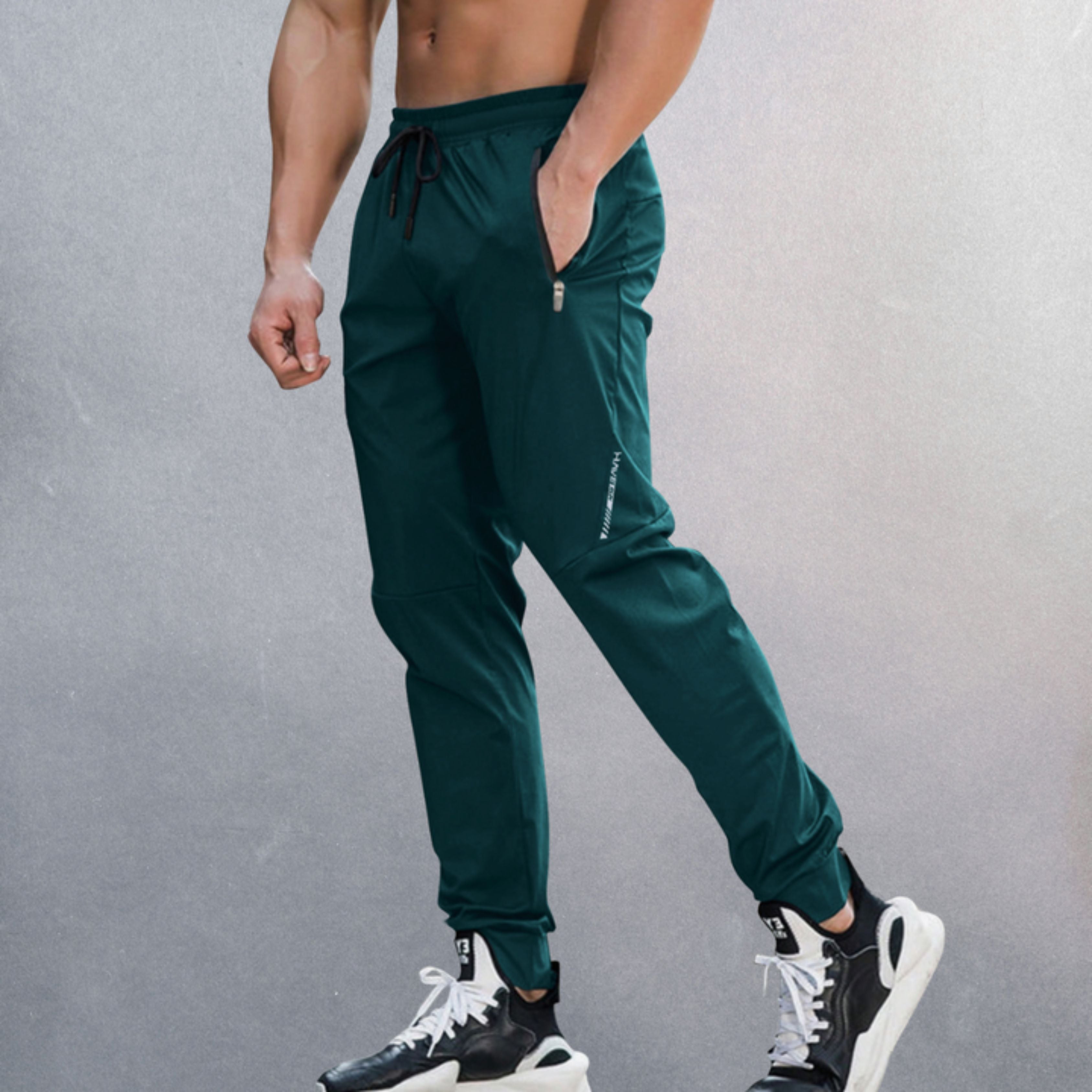 Trainingsbroek - Trekkoord - Lichtgewicht - Joggingbroek - Actieve kleding voor mannen-Boetiek Moda