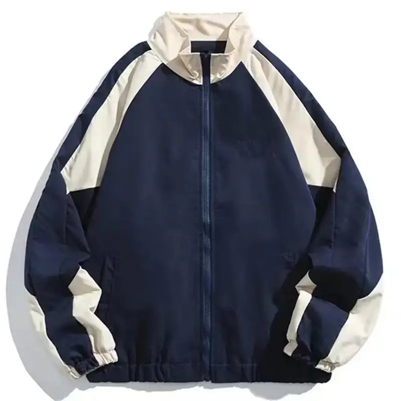 Trainingsjack - Met rits - Oversized - Windjack - Herenjack-Boetiek Moda