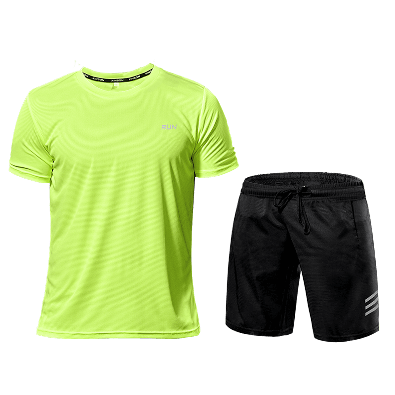 Trainingsset - Tweedelige sportbroek en T-shirt voor heren-Boetiek Moda