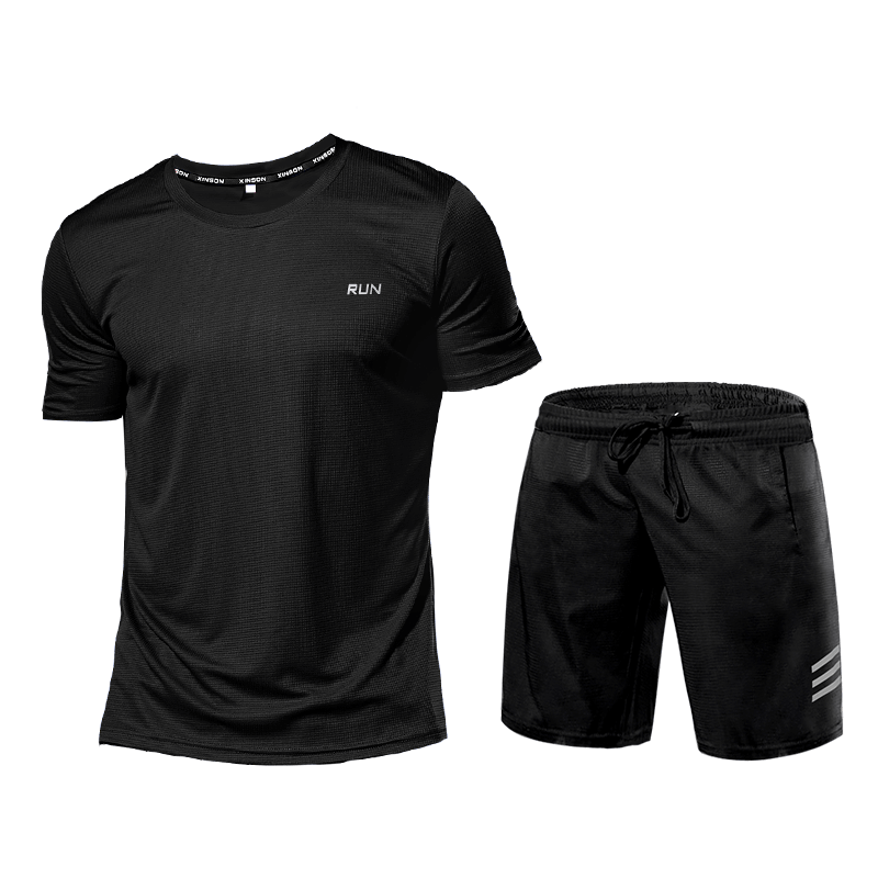 Trainingsset - Tweedelige sportbroek en T-shirt voor heren-Boetiek Moda