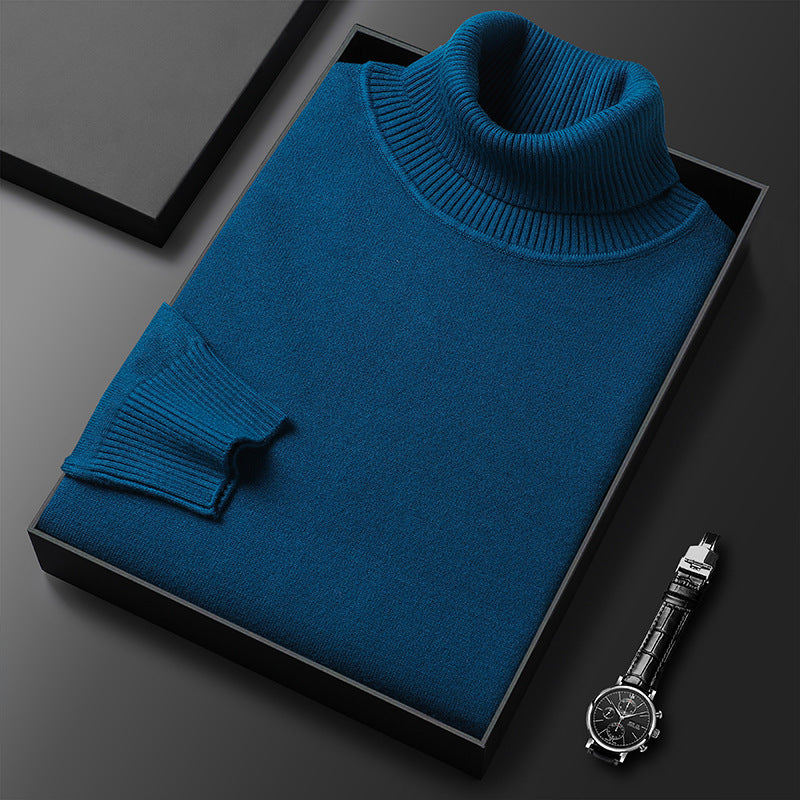 Trui met rolkraag - Gebreid - Polar Neck - Trui met hoge kraag - Trui met hoge kraag voor mannen-Boetiek Moda