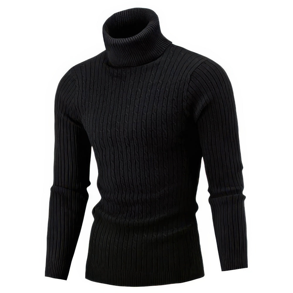 Turtleneck Trui - Slim fit - Roll neck - Gebreide trui - Heren trui-Boetiek Moda