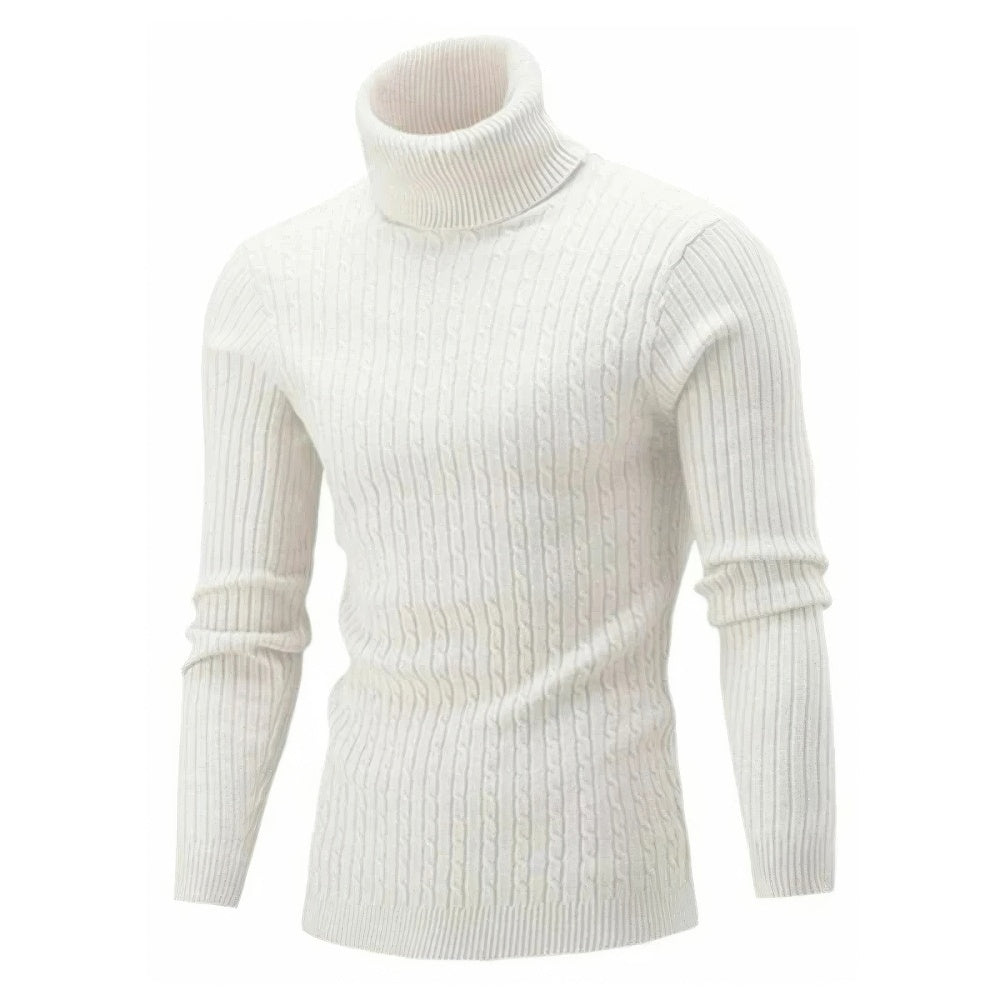 Turtleneck Trui - Slim fit - Roll neck - Gebreide trui - Heren trui-Boetiek Moda