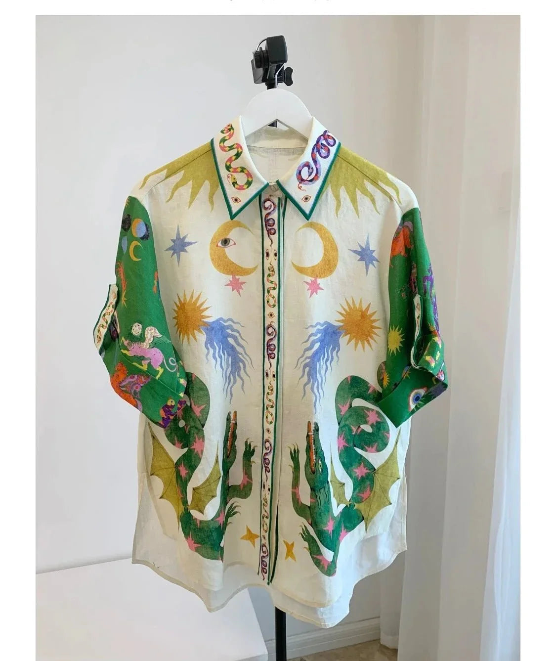 Tweedelige Set | Losjes Model | Korte Mouwen | Zomerkleding | Co-Ord's Vrouwen-Boetiek Moda