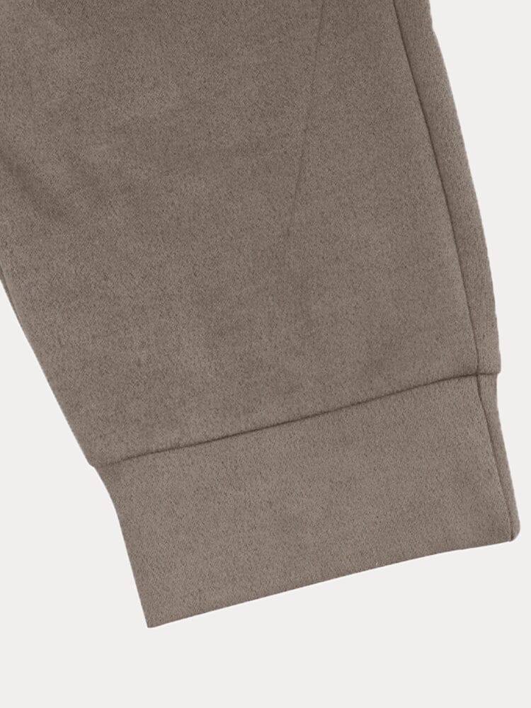 Tweedelige set - Casual overshirt met lange mouwen en broek voor heren-Boetiek Moda