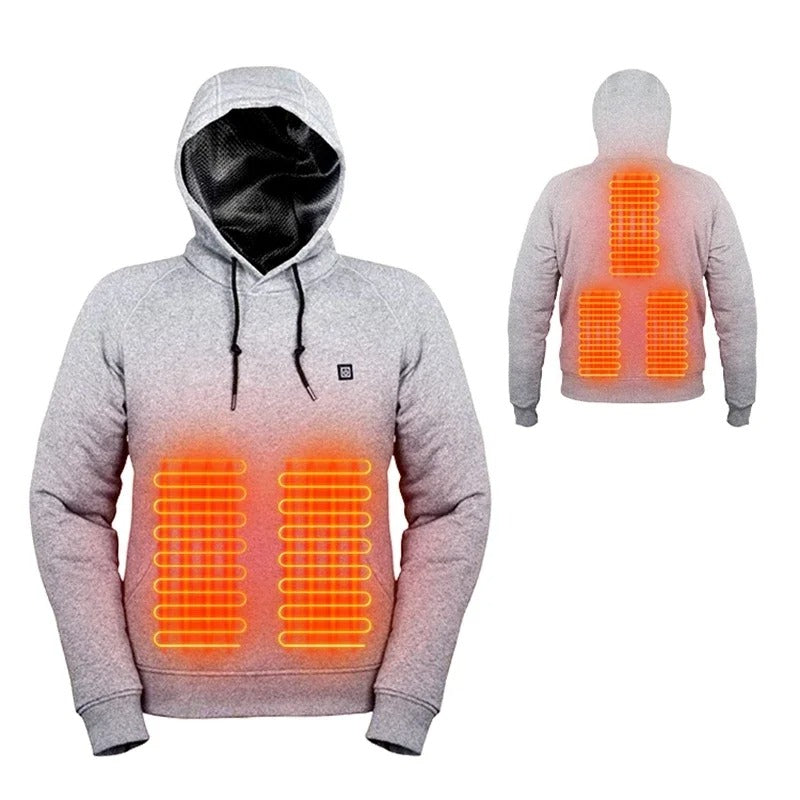 Verwarmde Hoodie - Warm - Pullover - Winterhoodie - Dameshoodie-Boetiek Moda