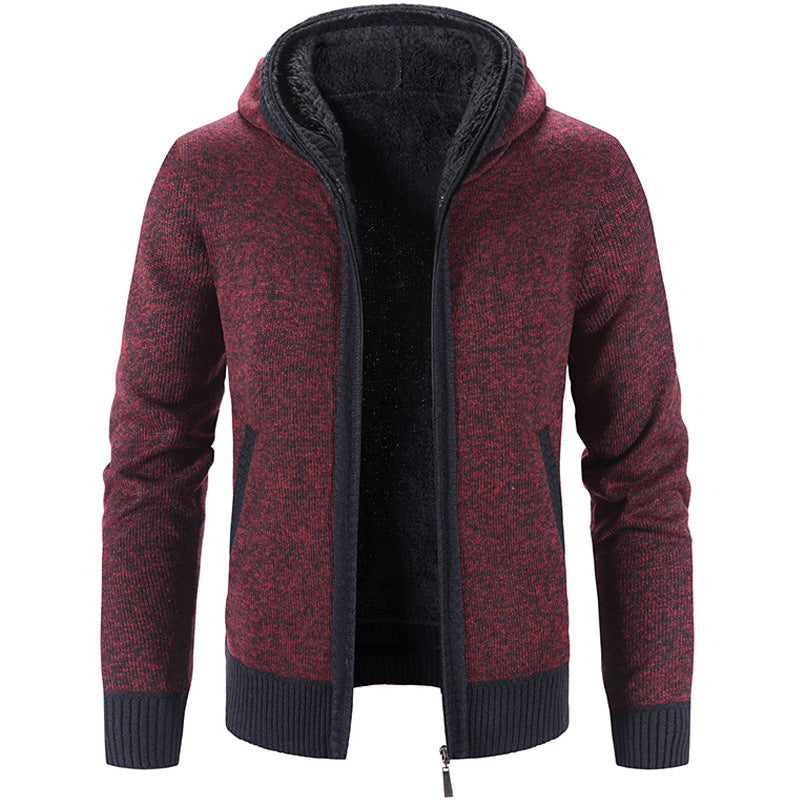 Vest - Fleece gevoerd - Capuchon - Winterkleding - Herenkleding-Boetiek Moda