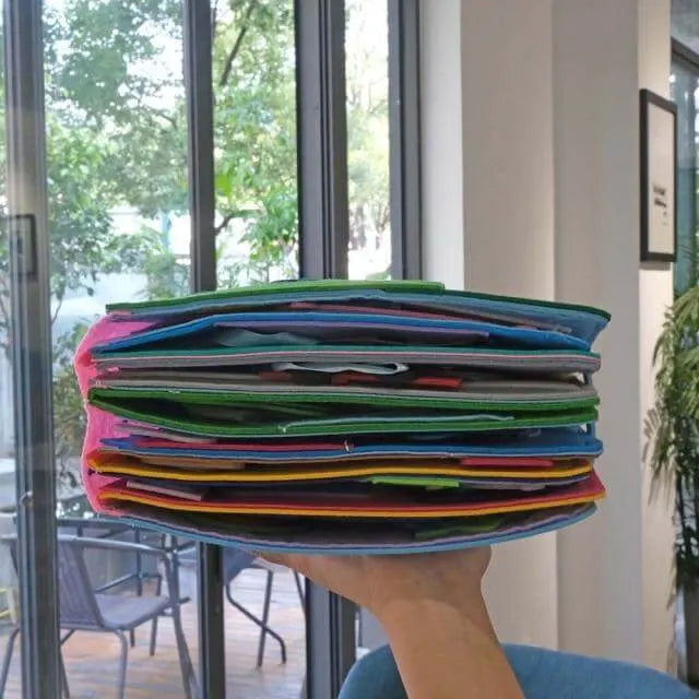 Viltboek | Peuter | Interactief | Zintuiglijk boek | Kinderboek-Boetiek Moda