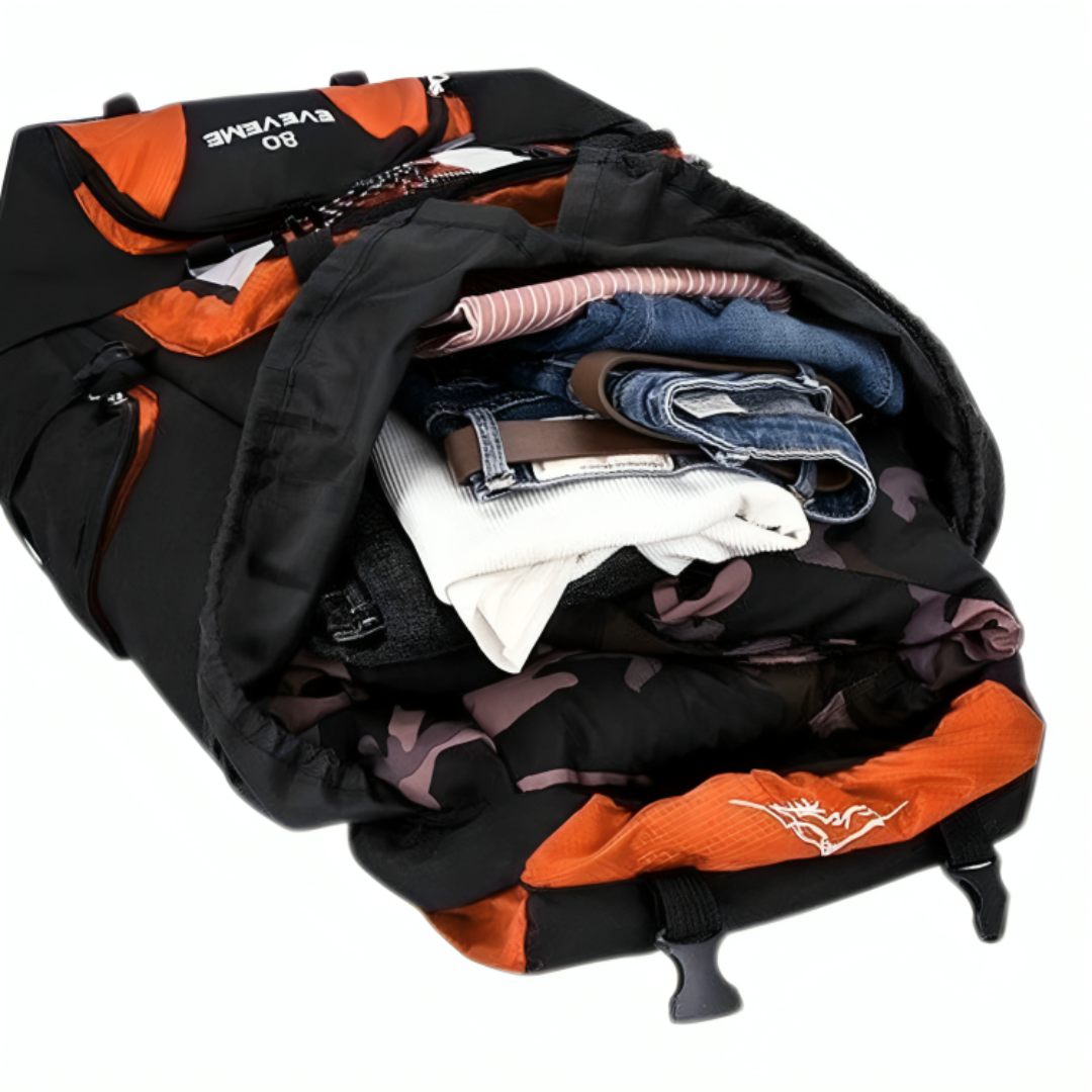 Wandelrugzak | Groot | 80 liter | Reisrugzak | Kampeerrugzak-Boetiek Moda