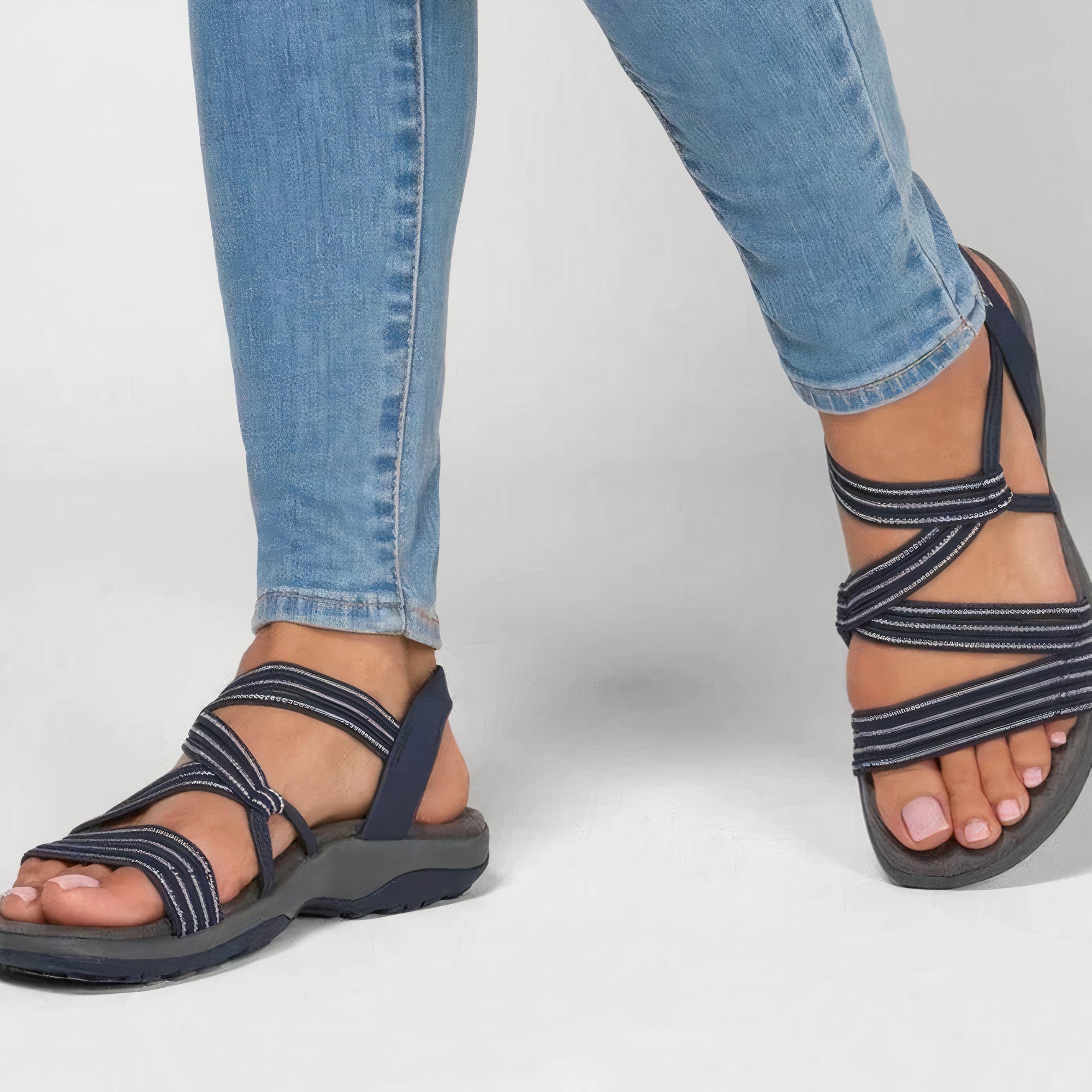 Wandelsandalen | Orthopedisch | Ergonomisch | Sport Sandalen | Damessandalen-Boetiek Moda
