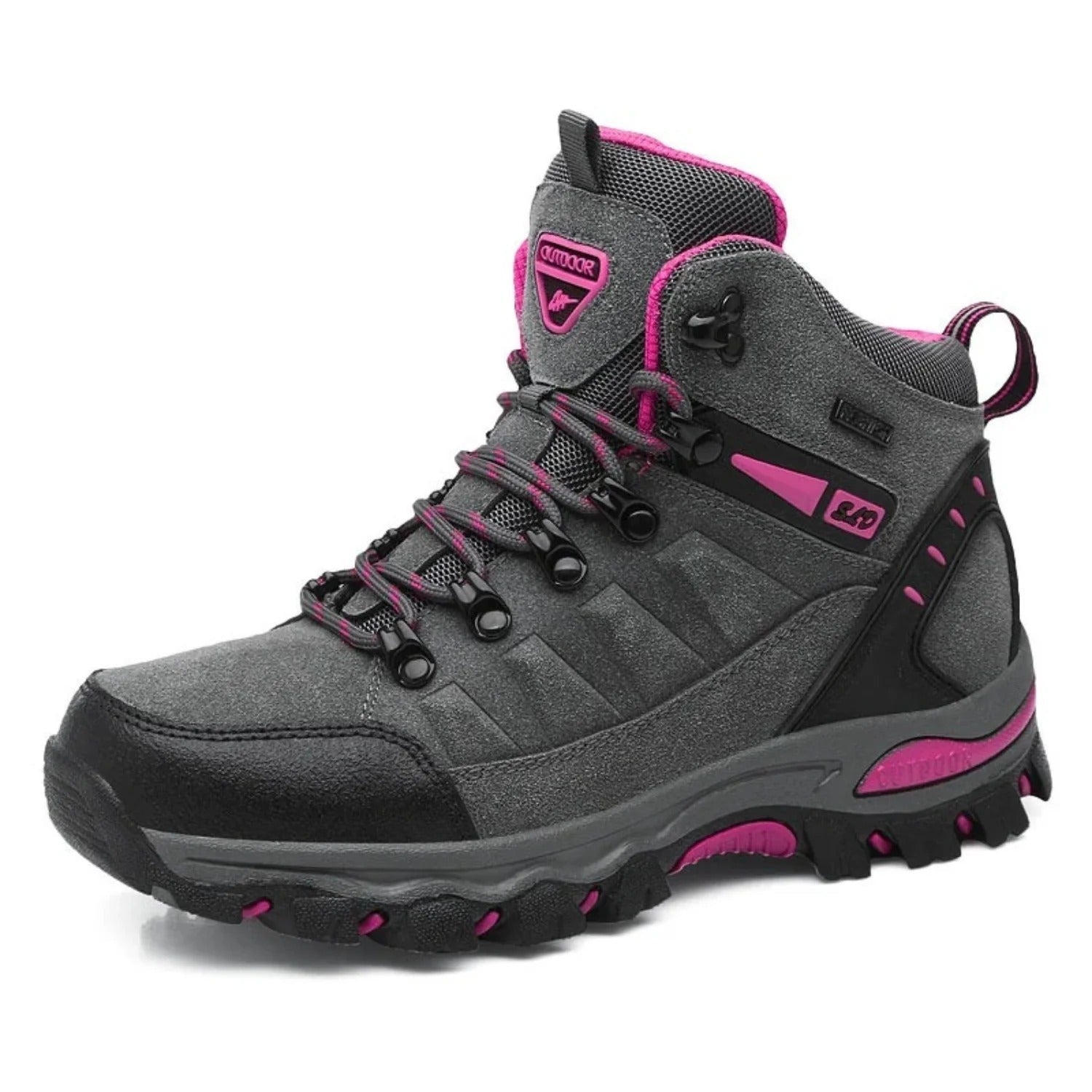 Wandelschoenen | Vetersluiting | Wandelen | Wandel- en trekkingschoenen | Damesschoenen-Boetiek Moda
