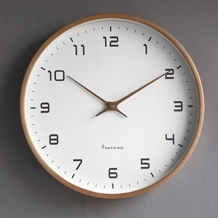 Wandklok | Minimalistisch | Cijfers | Ronde wandklok | Klassieke wandklok-Boetiek Moda
