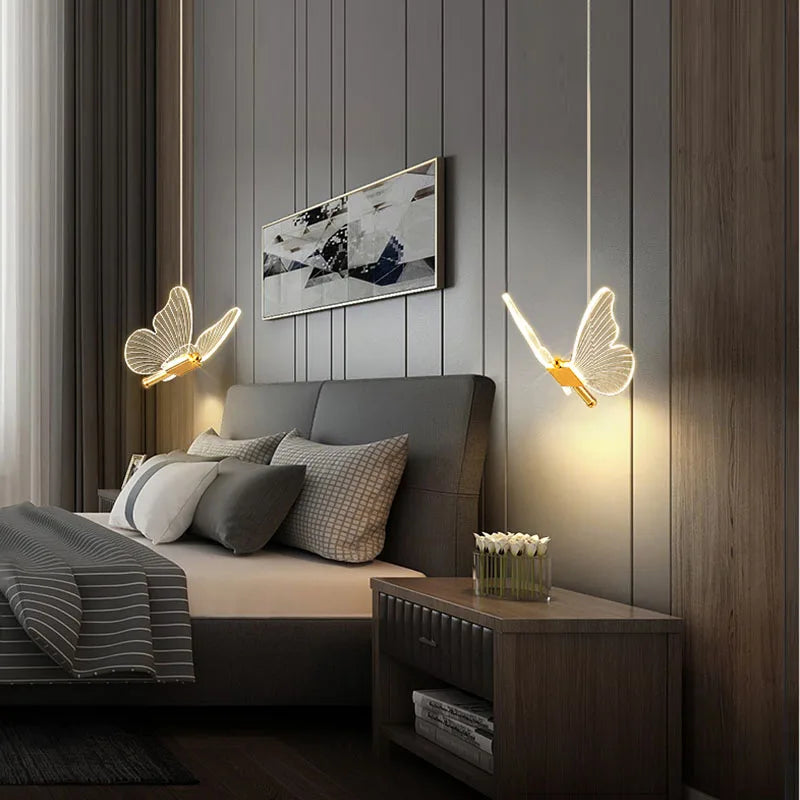 Wandlamp - Hangende Vlinder Sfeer LED Wandlampen-Boetiek Moda
