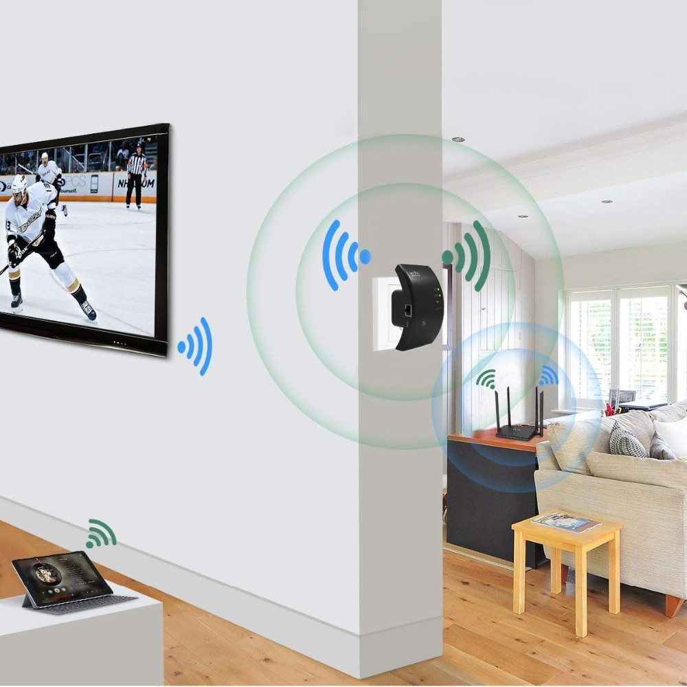 WiFi-repeater - Signaalversterker - Thuis - Wifi-versterker - Draadloze internetversterker-Boetiek Moda