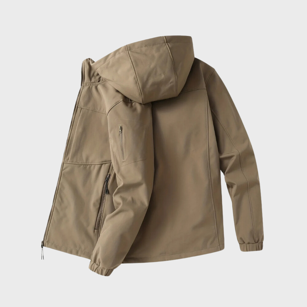 Windjack - Heren Jas met Capuchon - Winddicht Outdoorjack-Boetiek Moda