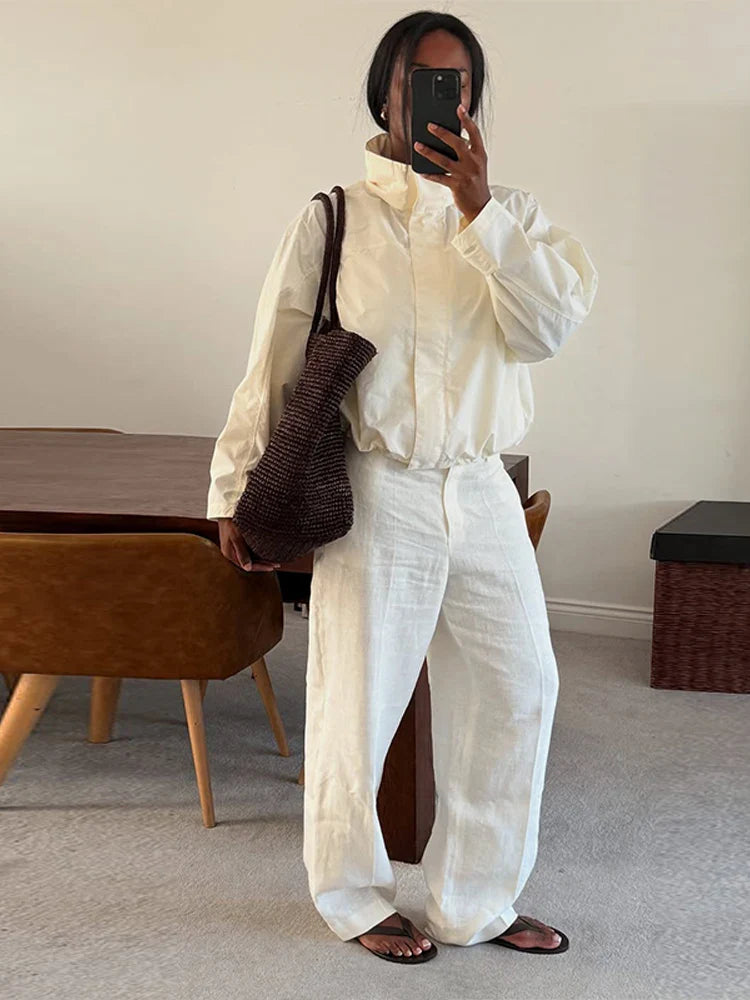 Windjack - Kort model - Lichtgewicht - Casual jas - Damesjas-Boetiek Moda