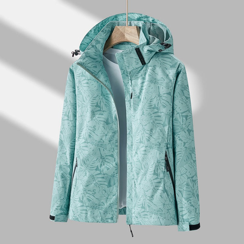 Windjack - Waterdicht wandeljack met capuchon voor dames-Boetiek Moda