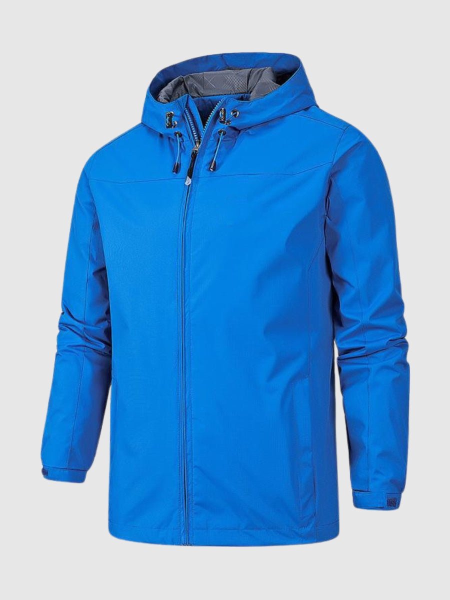 Windjack - Waterdichte outdoorjas met capuchon voor mannen-Boetiek Moda